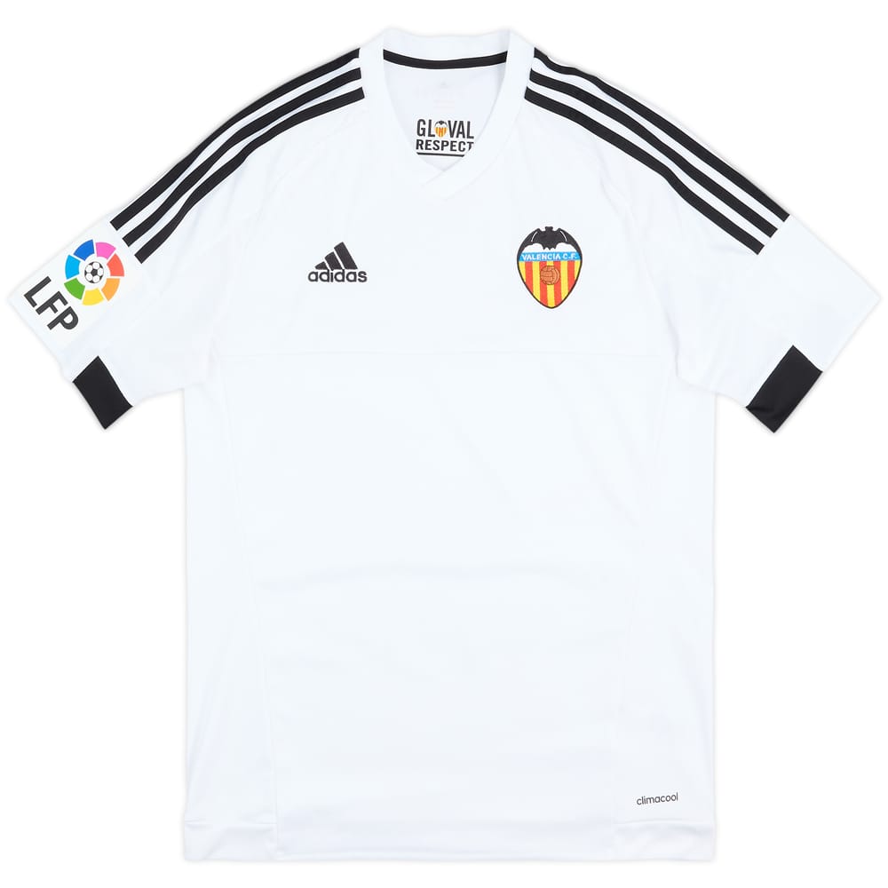 2015-16 Valencia Home Shirt - 10/10 - (S)