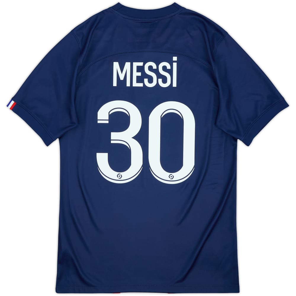 2022-23 Paris Saint-Germain Home Shirt Messi #30 - 9/10 - (S)