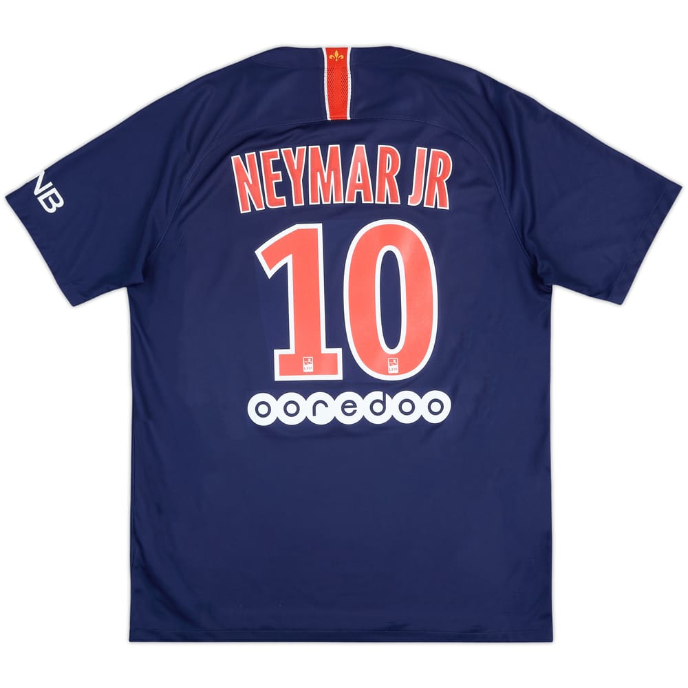 2018-19 Paris Saint-Germain Home Shirt NeymarJr #10 - 8/10 - (S)