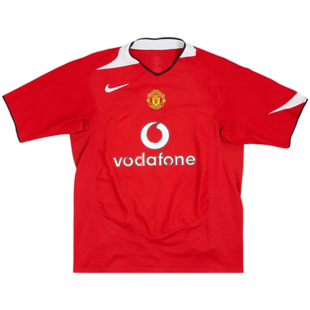 2004-06 Manchester United Home Shirt - 5/10 - (L)