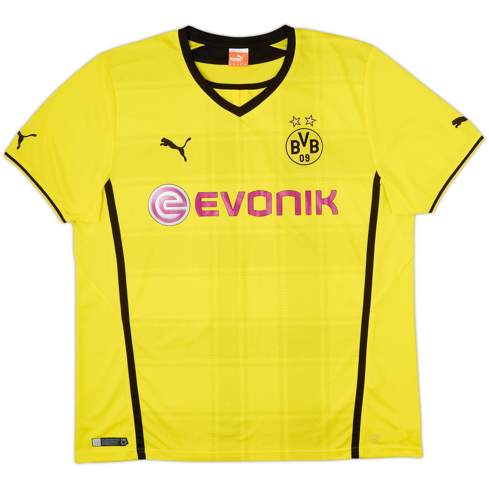2013-14 Borussia Dortmund Home Shirt - 7/10 - (XXL)