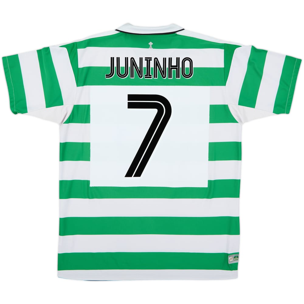 2004-05 Celtic Home Shirt Juninho #7 - 7/10 - (L)