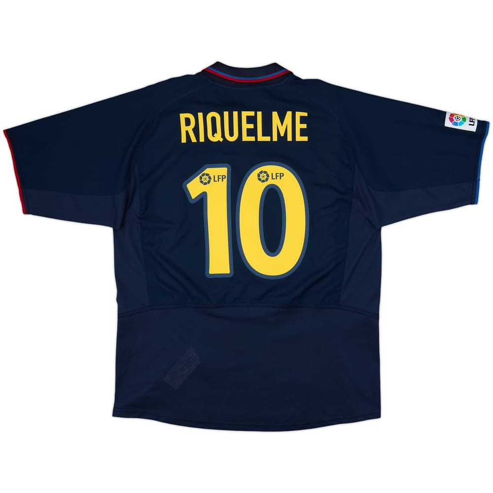 2002-03 Barcelona Away Shirt Riquelme #10 - 10/10 - (L)