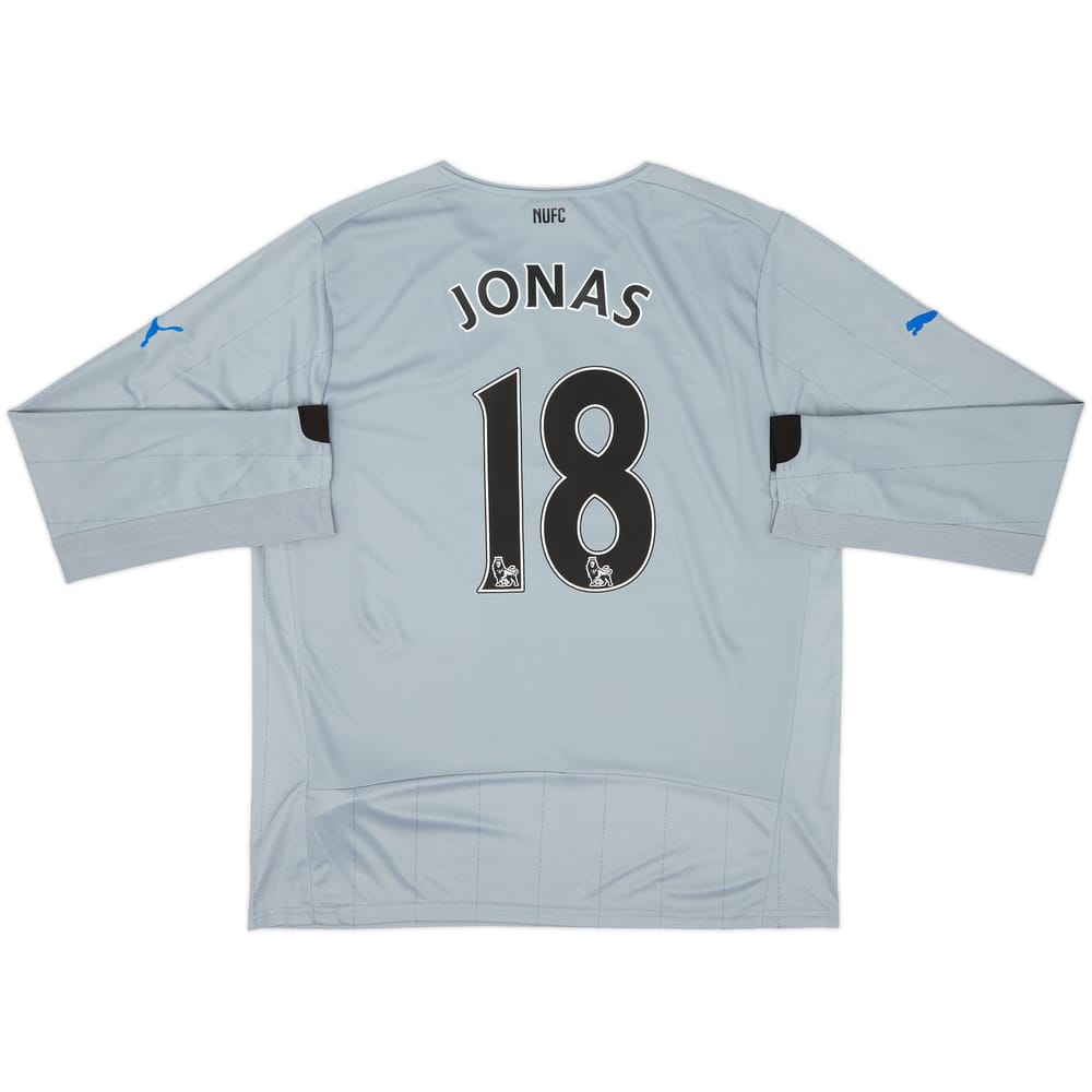 2014-15 Newcastle Away L/S Shirt Jonas #18 - 8/10 - (L)