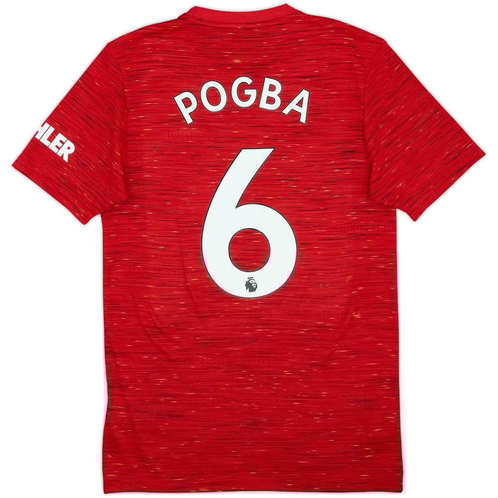2020-21 Manchester United Home Shirt Pogba #6 - 8/10 - (S)
