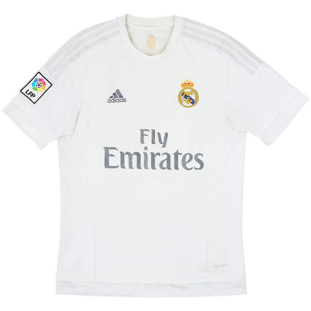 2015-16 Real Madrid Home Shirt - 3/10 - (M)