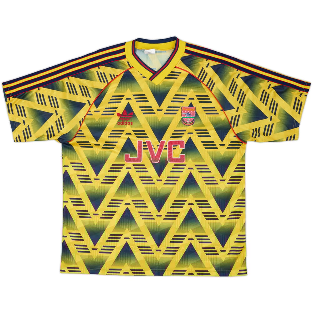 1991-93 Arsenal Away Shirt - 8/10 - (L)