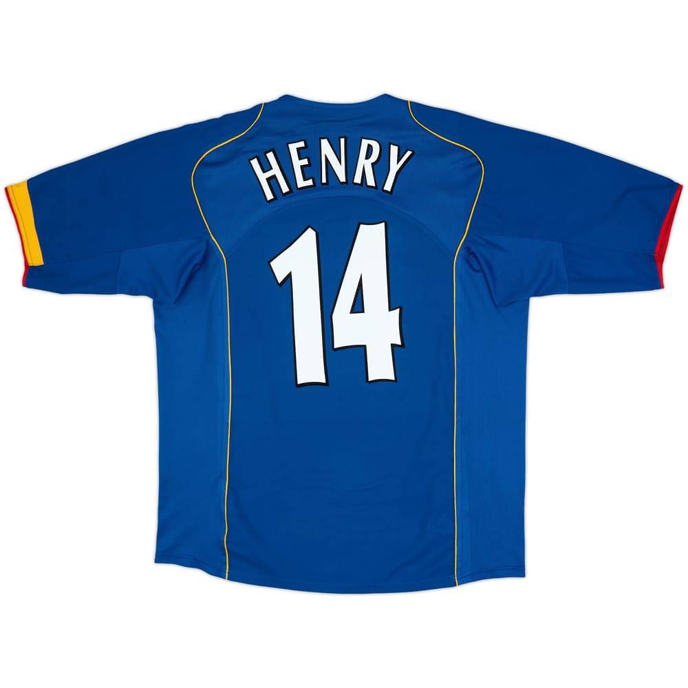 2004-06 Arsenal Away Shirt Henry #14 - 8/10 - (XL)