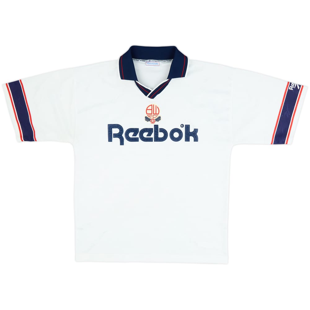 1995-97 Bolton Home Shirt - 8/10 - (L)
