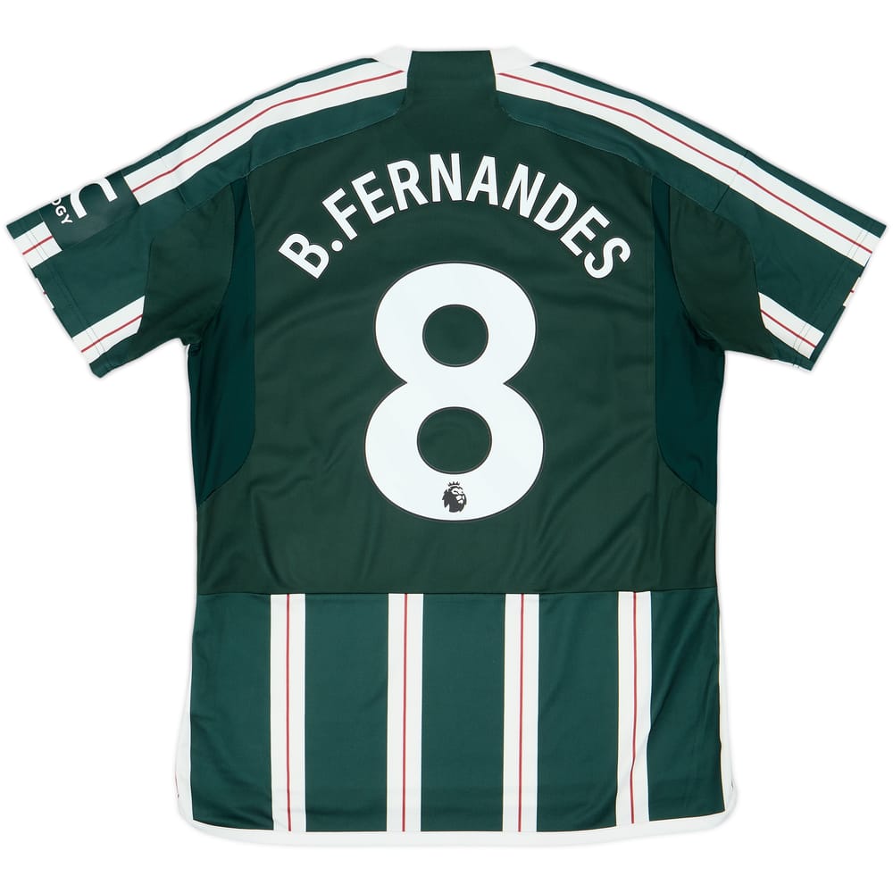2023-24 Manchester United Away Shirt B.Fernandes #8 - 8/10 - (L)