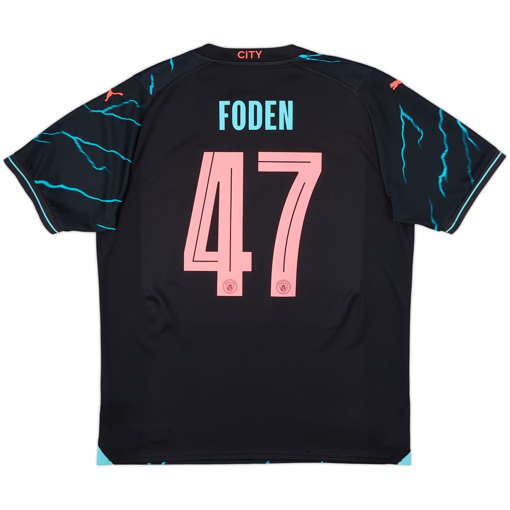 2023-24 Manchester City Third Shirt Foden #47 - 10/10 - (L)