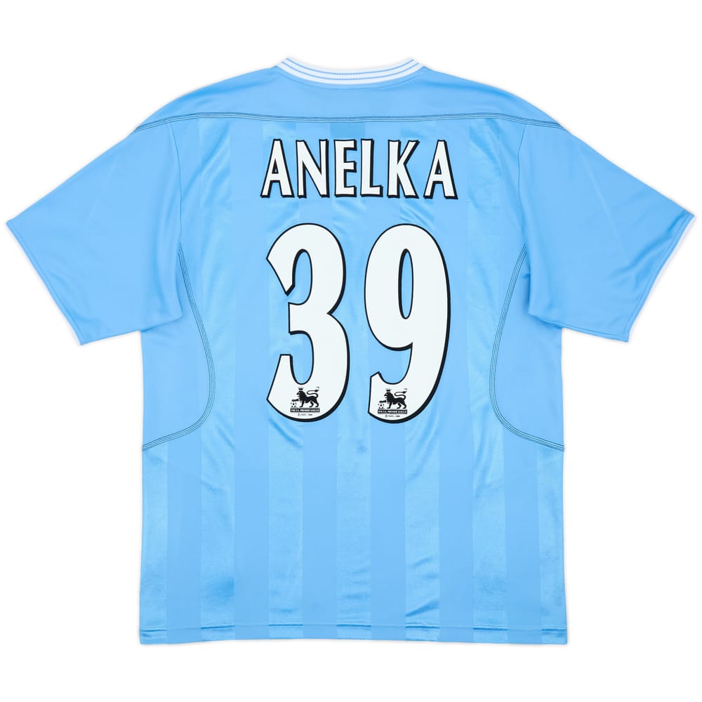 2003-04 Manchester City Home Shirt Anelka #39 - 8/10 - (M)
