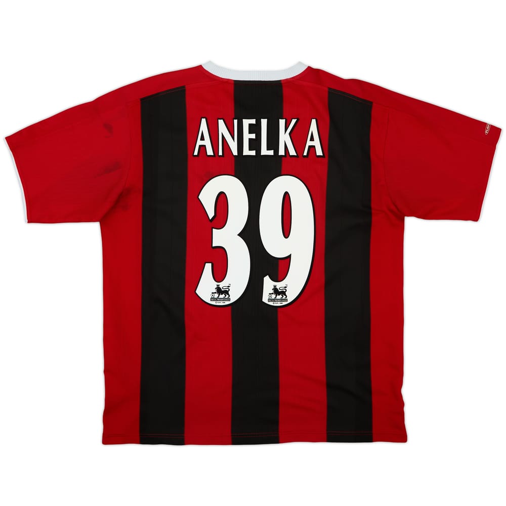 2003-04 Manchester City Away Shirt Anelka #39 - 6/10 - (L)