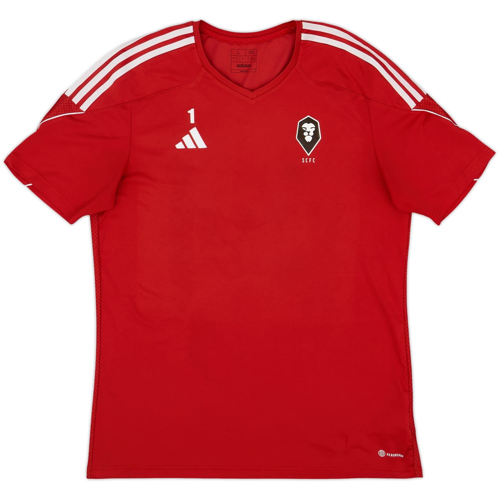 2022-23 Salford adidas Player Issue Training Shirt #1 - 9/10 - (L)