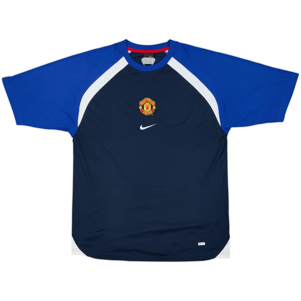 2004-05 Manchester United Nike Training Shirt - 8/10 - (M)