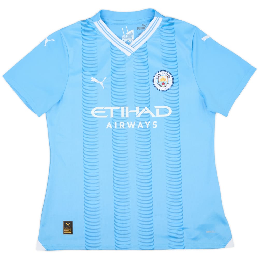 2024-25 Manchester City Home Shirt - 10/10 - (Women's M)