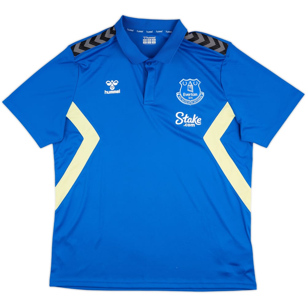 2023-24 Everton Hummel Polo Shirt - 10/10 - (XXL)