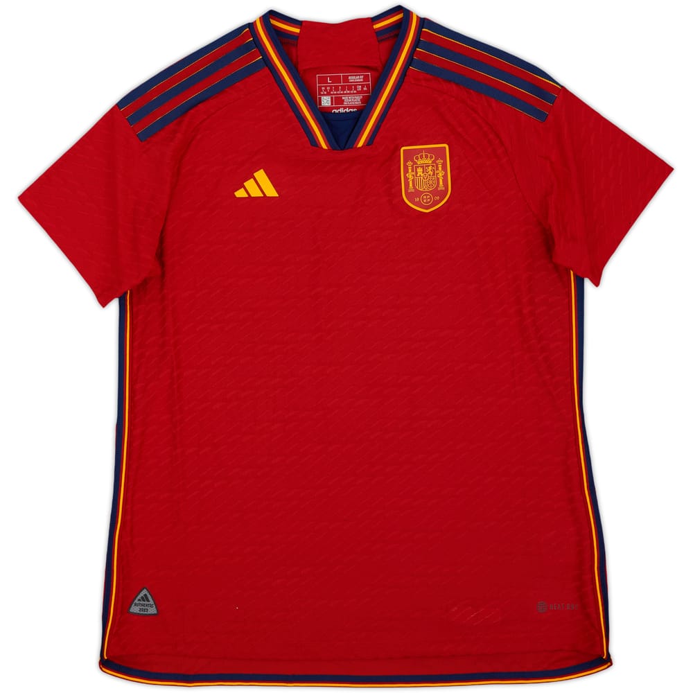 2023-24 Spain Authentic Home Shirt - 8/10 - (Women's L)