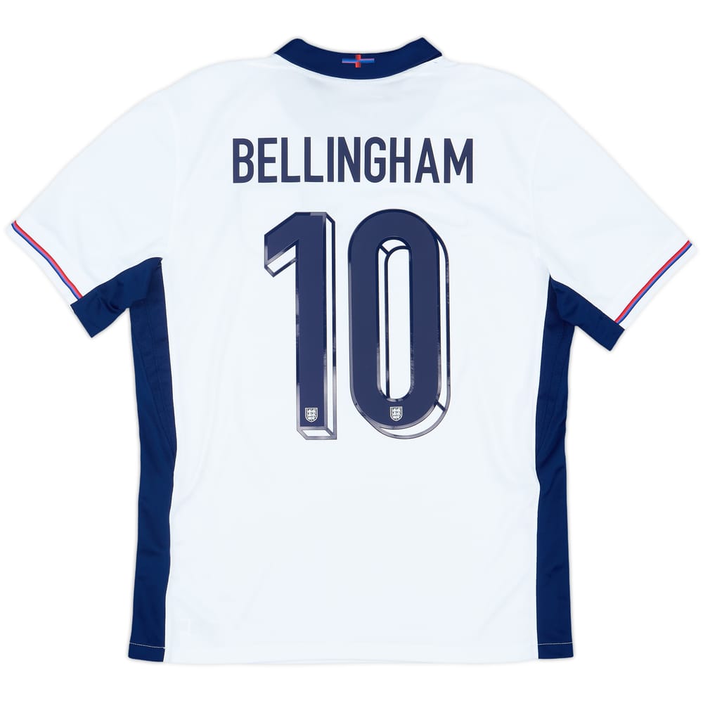 2024-25 England Home Shirt Bellingham #10 - 8/10 - (M)