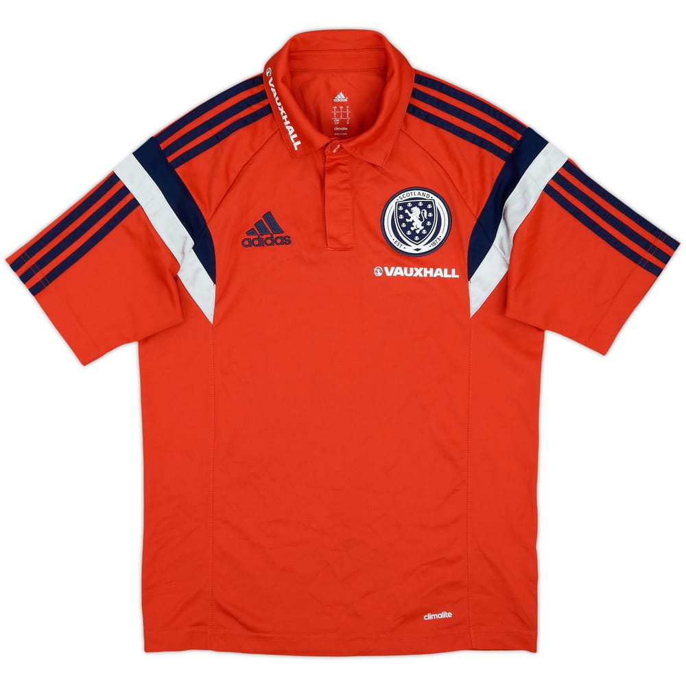 2014-15 Scotland adidas Polo Shirt - 10/10 - (S)