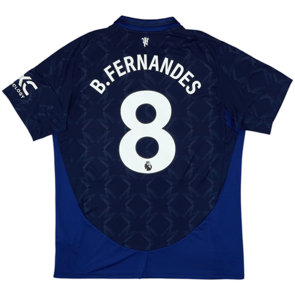 2024-25 Manchester United Away Shirt B.Fernandes #8 - 10/10 - (XL)