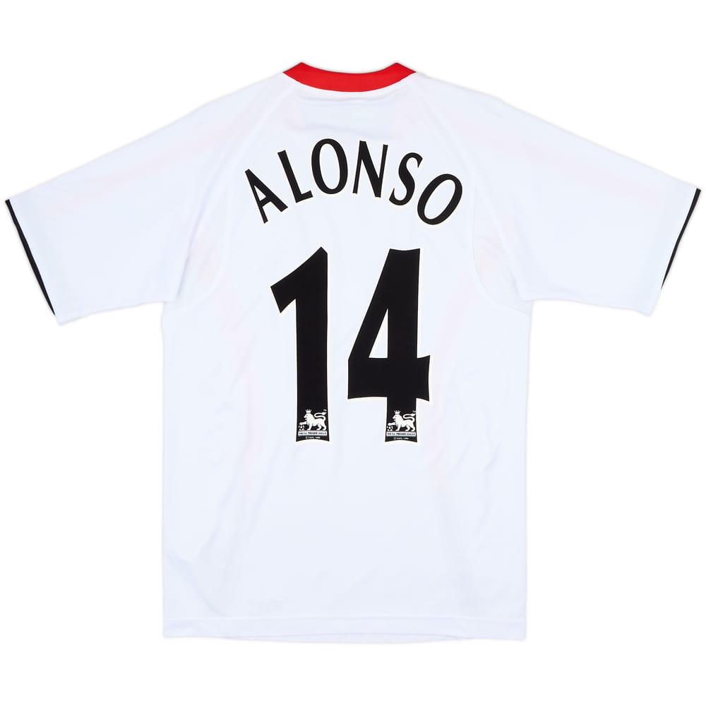 2005-06 Liverpool Away Shirt Alonso #14 - 8/10 - (S)