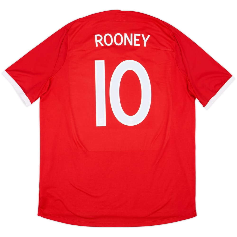 2010-11 England Away Shirt Rooney #10 - 10/10 - (3XL)