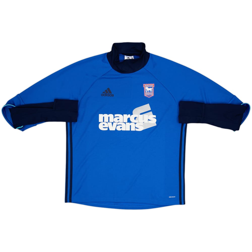 2015-16 Ipswich adidas Sweat Top - 10/10 - (L)