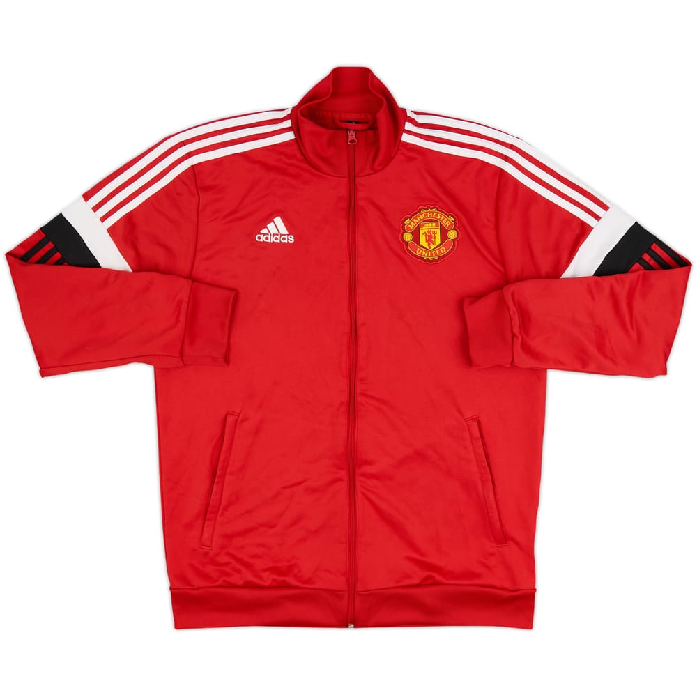 2021-22 Manchester United adidas Track Jacket - 9/10 - (L)