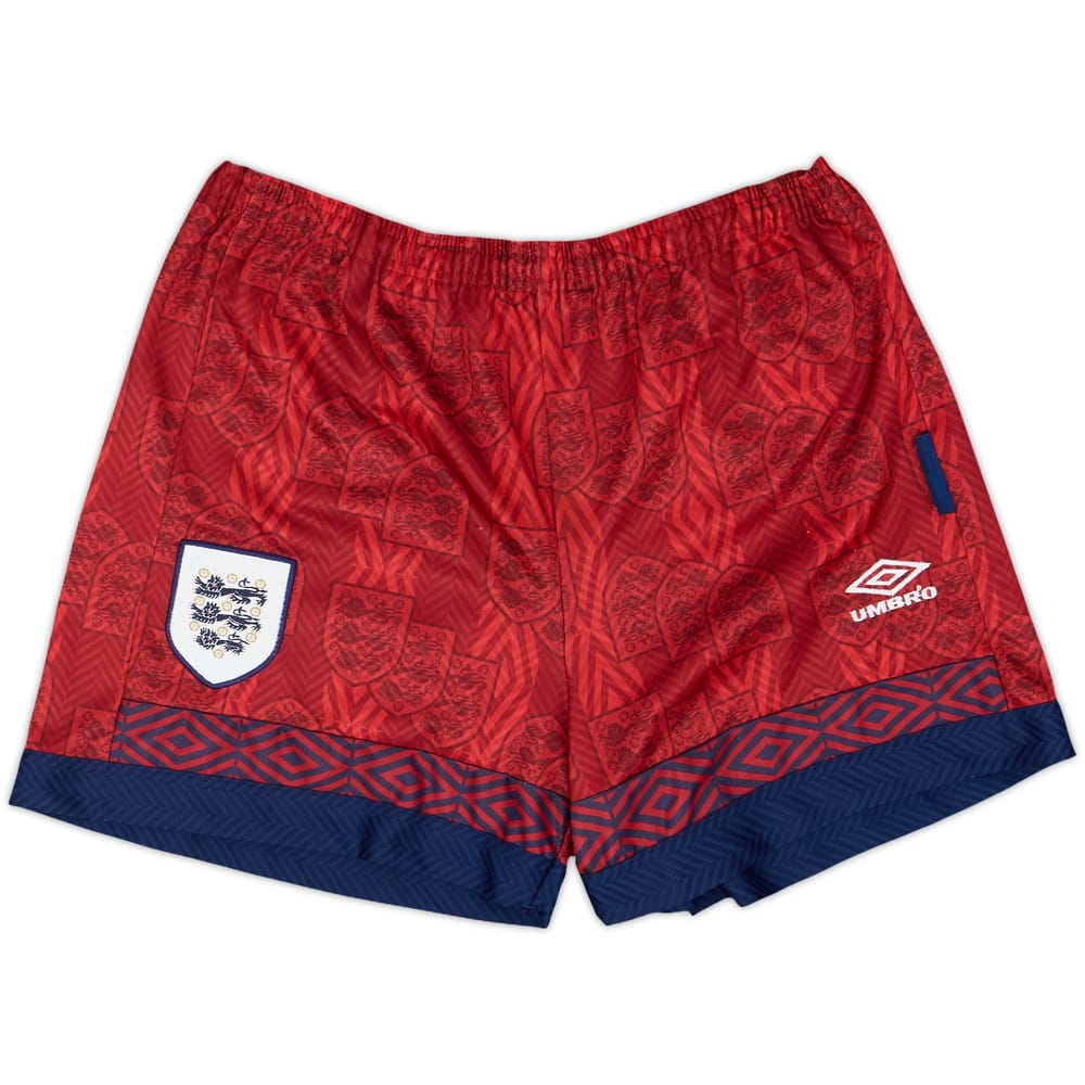 1993-95 England Away Shorts - 7/10 - (L)