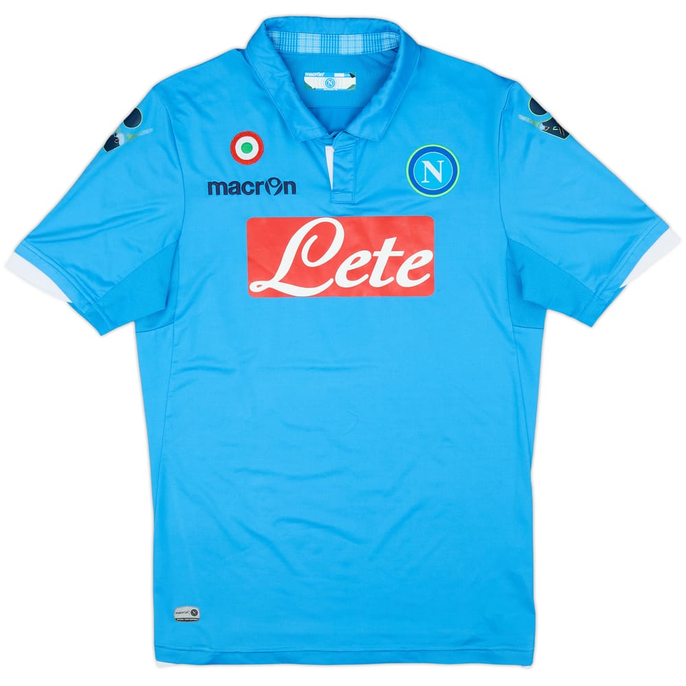 2014-15 Napoli Home Shirt - 5/10 - (L)