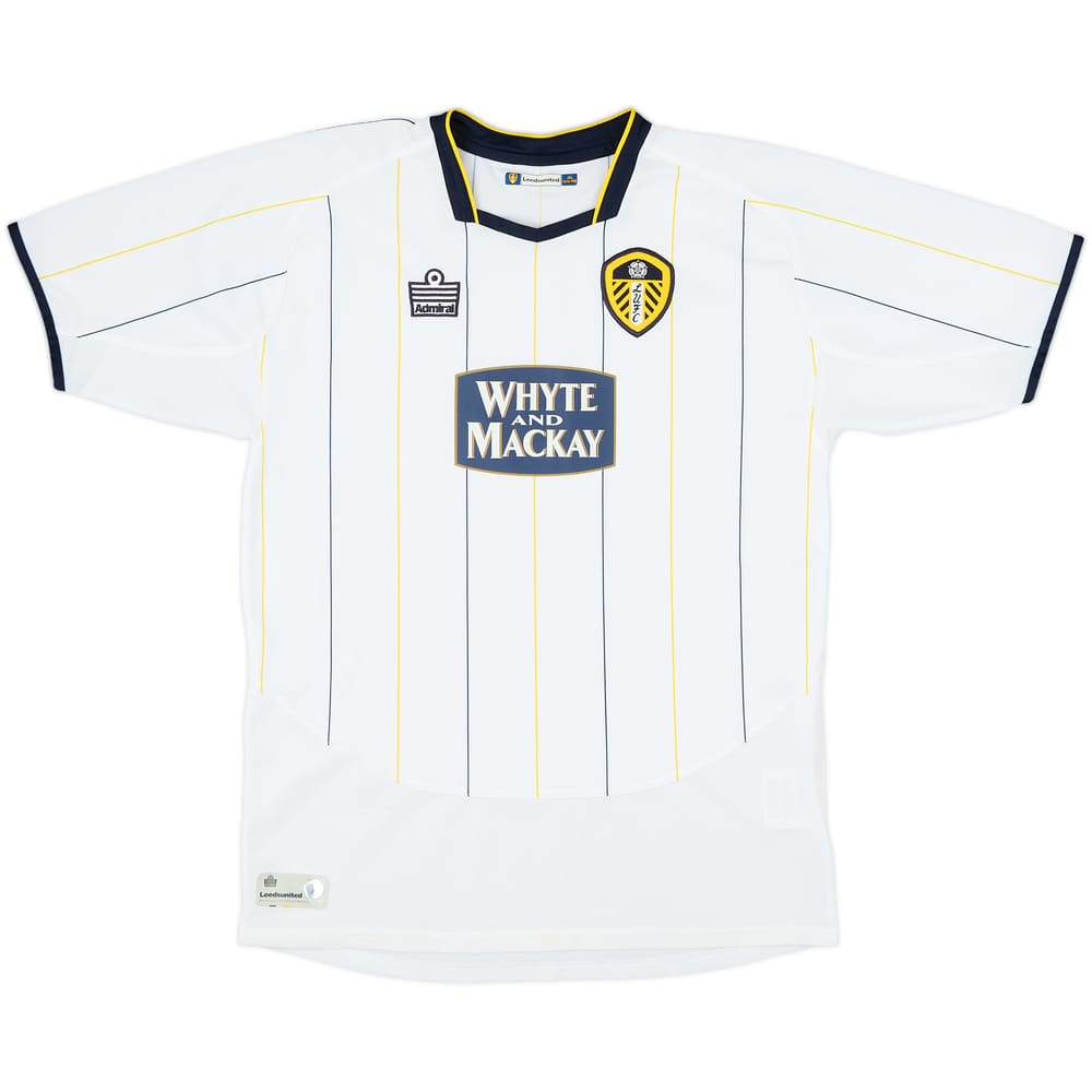 2005-06 Leeds United Home Shirt - 7/10 - (XL.Boys)