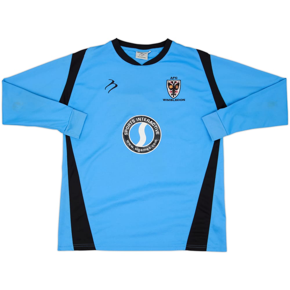 2008-09 Wimbledon GK Shirt #1 - 6/10 - (L)