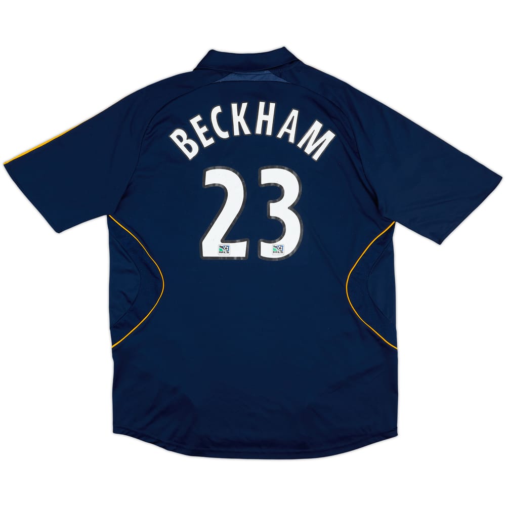 2007-08 LA Galaxy Away Shirt Beckham #23 - 4/10 - (XXL)
