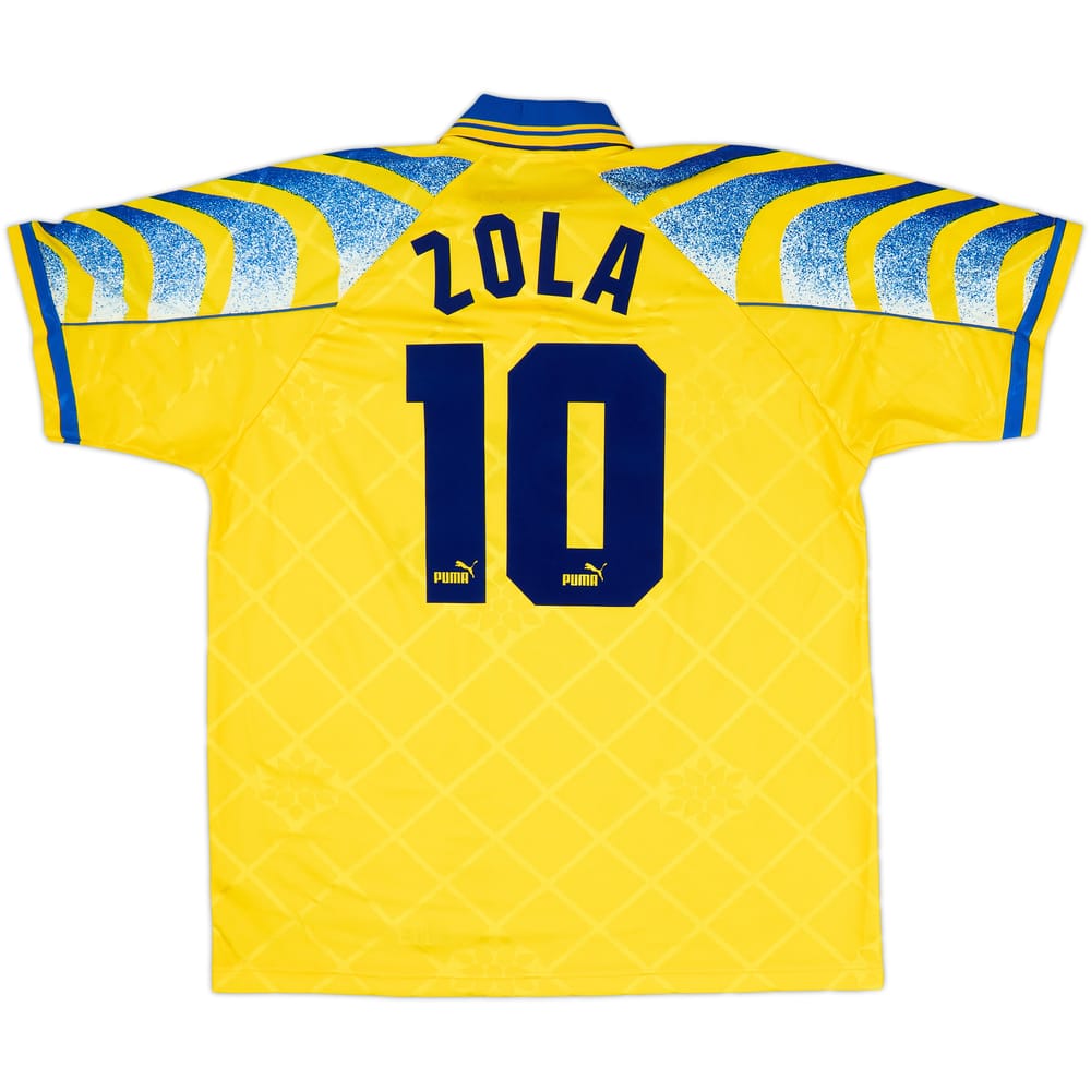 1995-96 Parma Third Shirt Zola #10 - 8/10 - (XL)