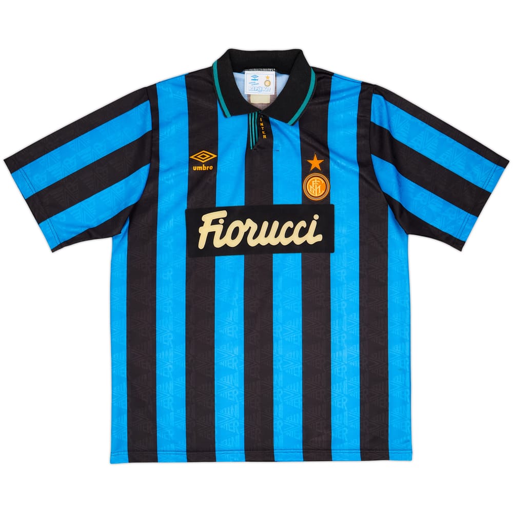 1992-94 Inter Milan Home Shirt - 8/10 - (XL)