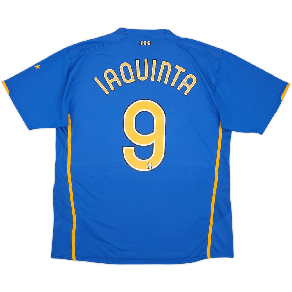 2007-08 Juventus Away Shirt Iaquinta #9 - 6/10 - (XL)
