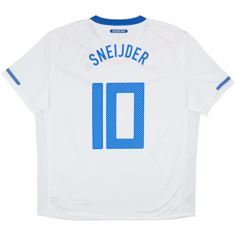 2010-11 Netherlands Away Shirt Sneijder #10 - 7/10 - (XXL)