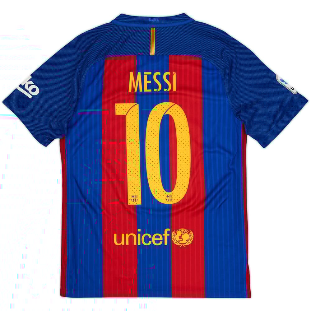 2016-17 Barcelona Camiseta de local Messi #10 - 8/10 - (S)