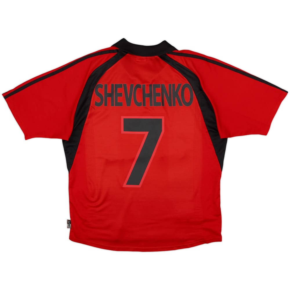 2001-02 AC Milan Third Shirt Shevchenko #7 - 6/10 - (L)