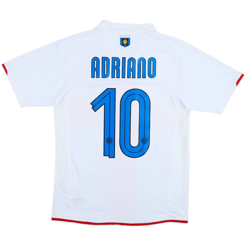2007-08 Inter Milan Centenary Away Shirt Adriano #10 - 8/10 - (S)