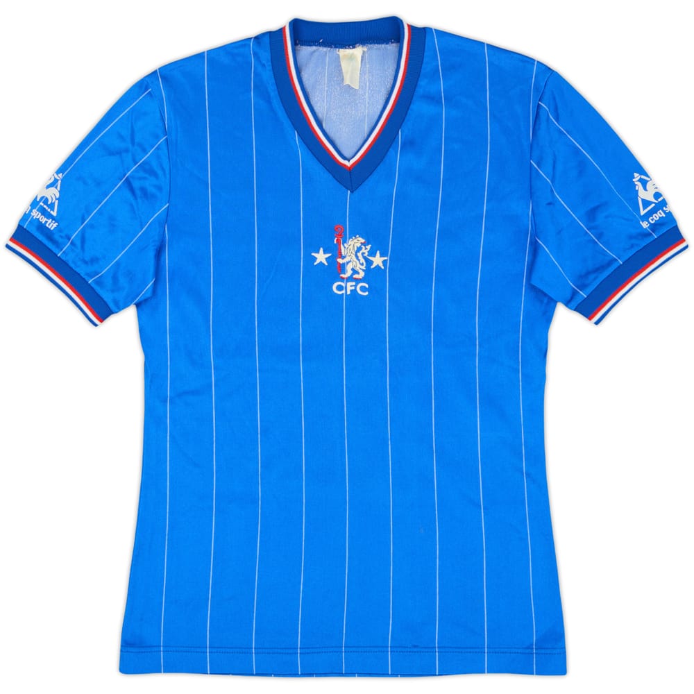 1981-83 Chelsea Home Shirt - 8/10 - (Y)