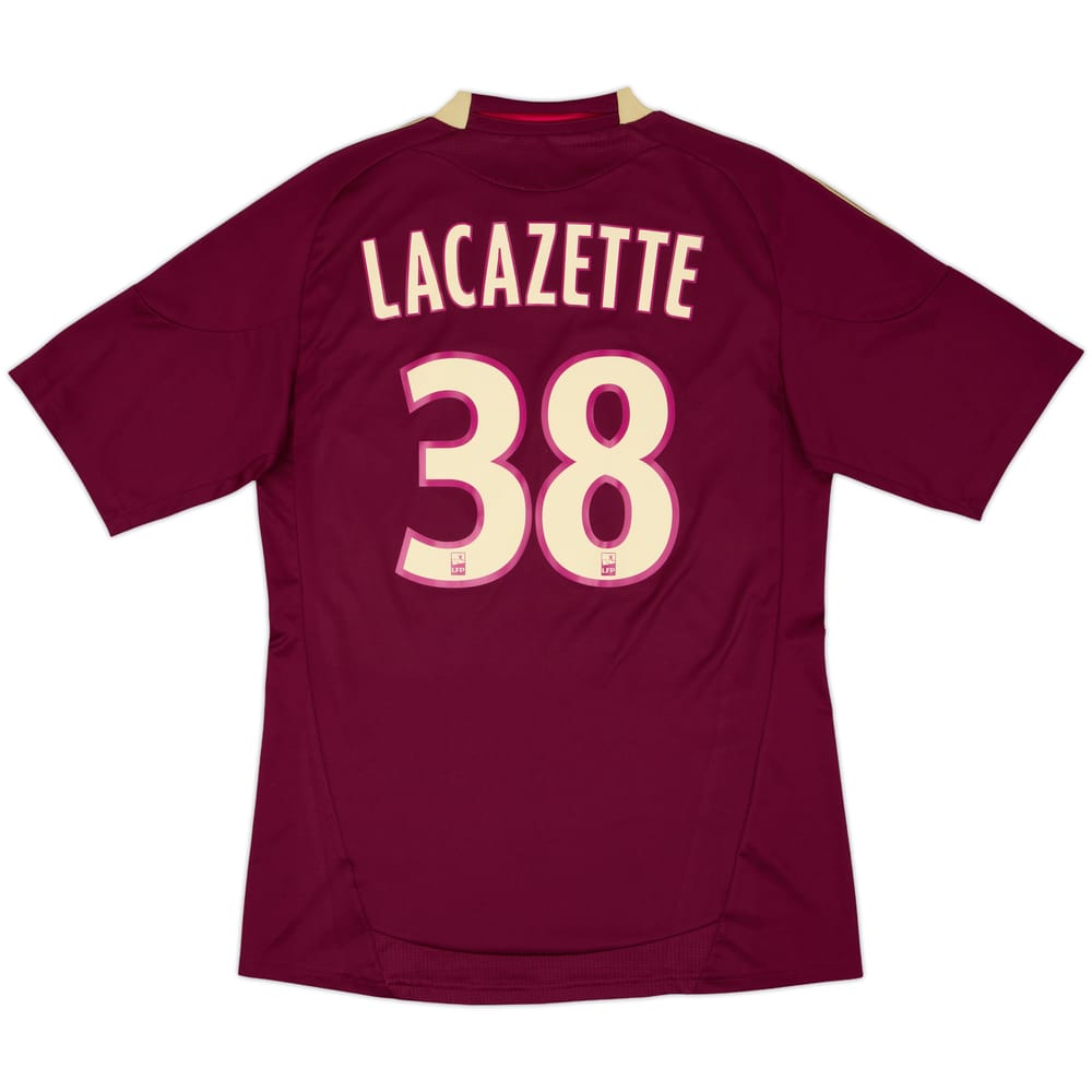 2010-11 Lyon Away Shirt Lacazette #38 - 6/10 - (M)