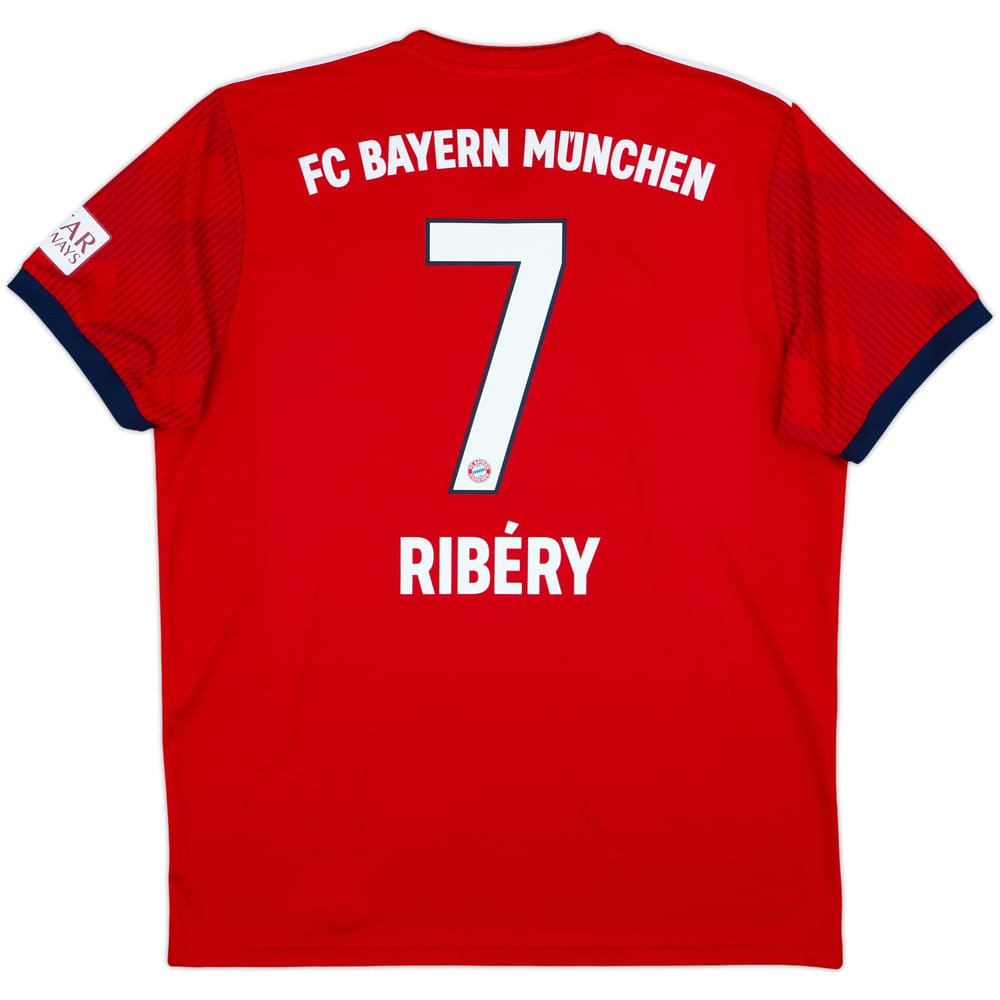 2018-19 Bayern Munich Home Shirt Ribery #7 - 9/10 - (L)
