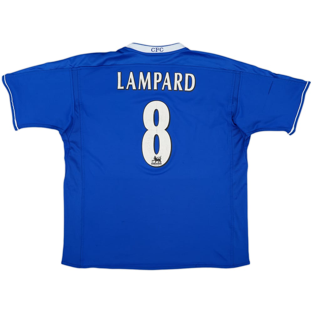 2001-03 Chelsea Home Shirt Lampard #8 - 6/10 - (XL)