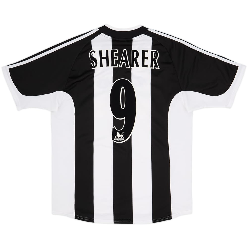2001-03 Newcastle Home Shirt Shearer #9 - 8/10 - (L)