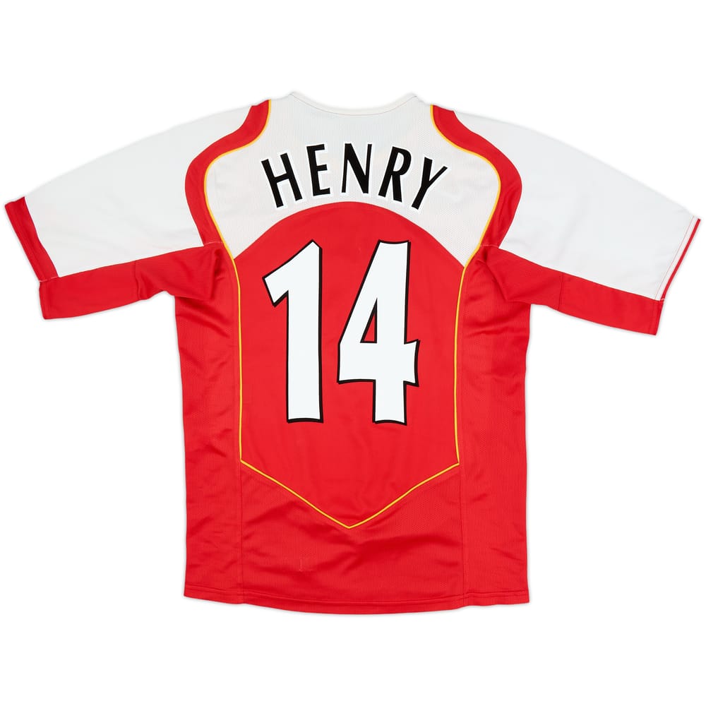 2004-05 Arsenal Home Shirt Henry #14 - 7/10 - (M)