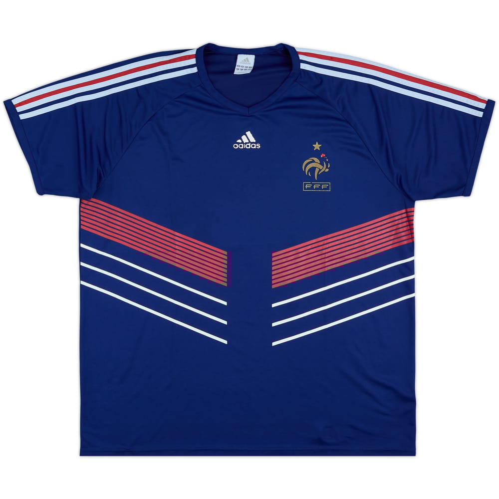 2009-10 France Basic Home Shirt - 5/10 - (XXL)