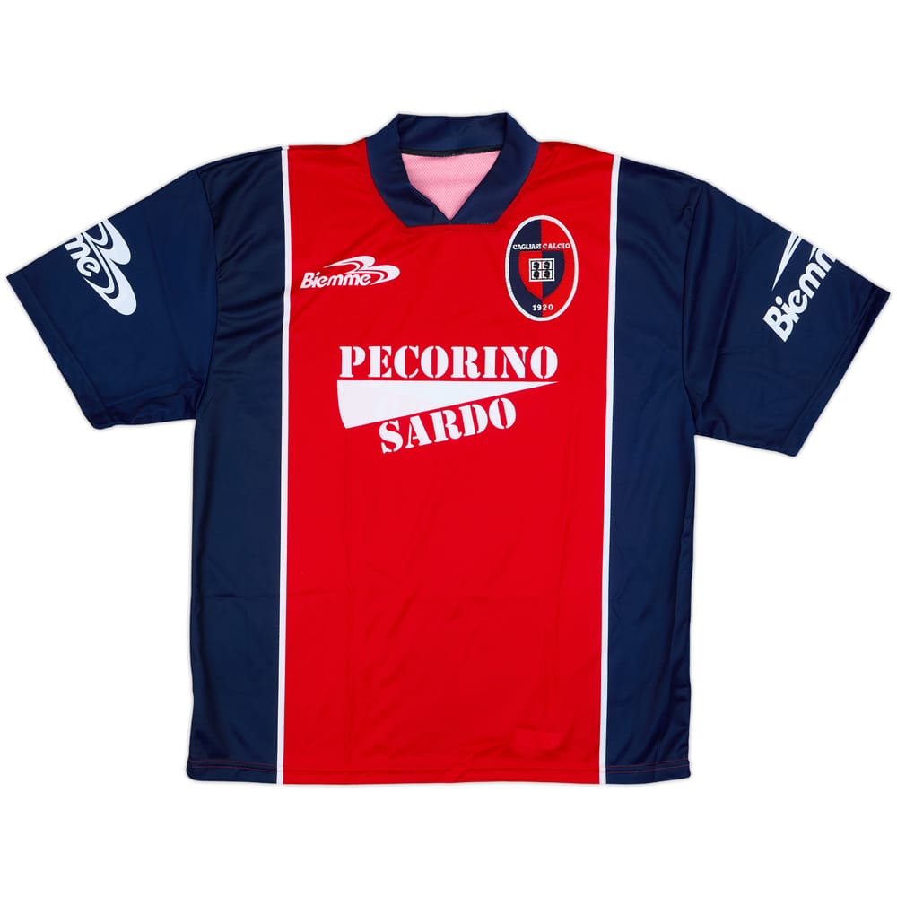 1999-00 Cagliari Biemme Training Shirt - 8/10 - (M)