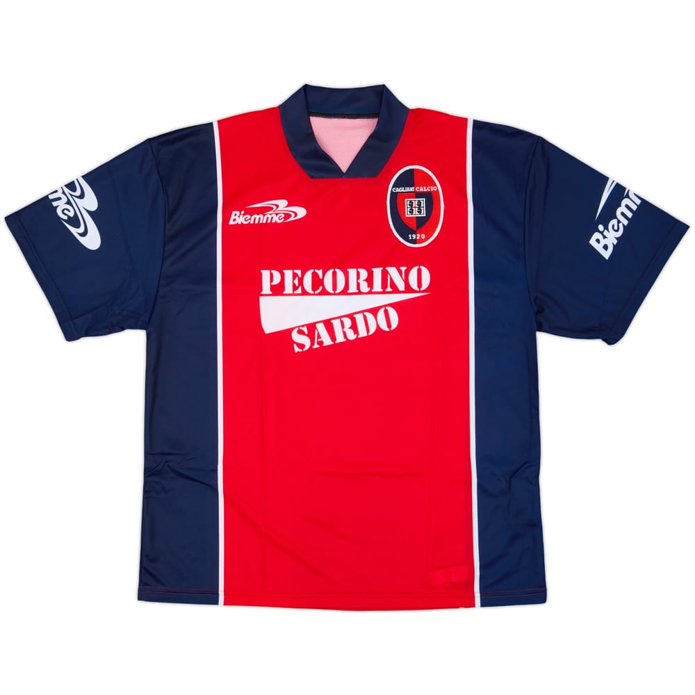 Camiseta Biemme de entrenamiento del Cagliari 1999-00 - 8/10 - (M)